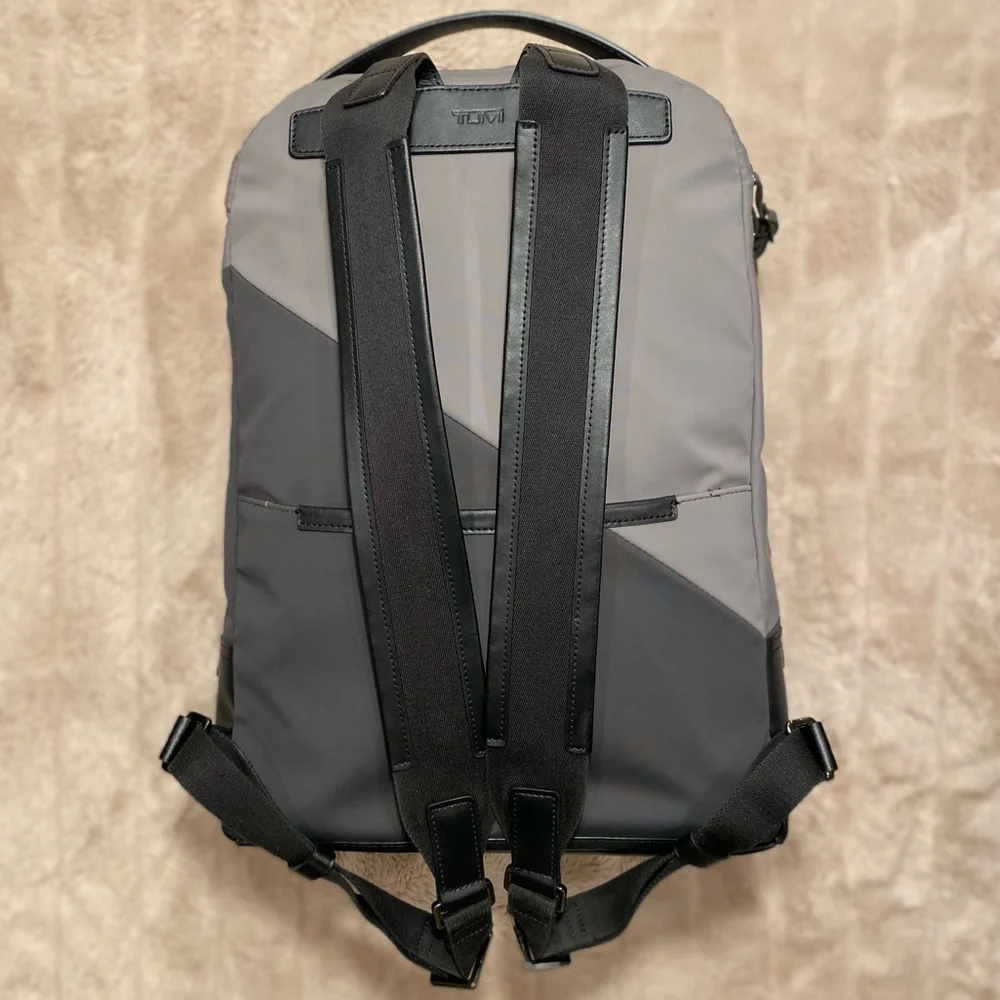 TUMI Harrison Nylon Bates. Gray/Black Backpack- Excellent condition